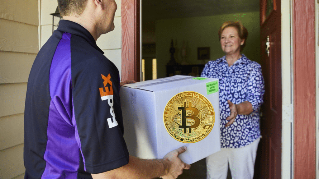 Wysłał pieniądze fedexem do oszusta który miał je zainwestować w kryptowaluty