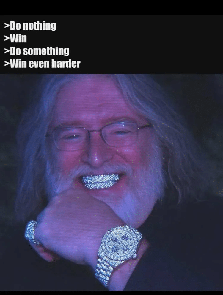 Gabe Newell mem