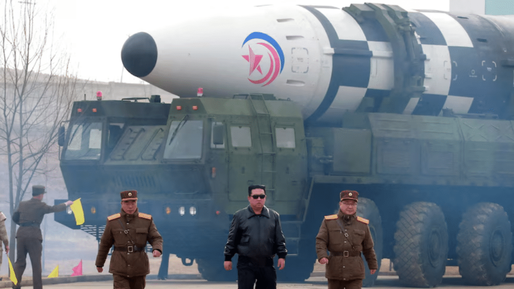 Kim Jong Un Korea Północna rakieta