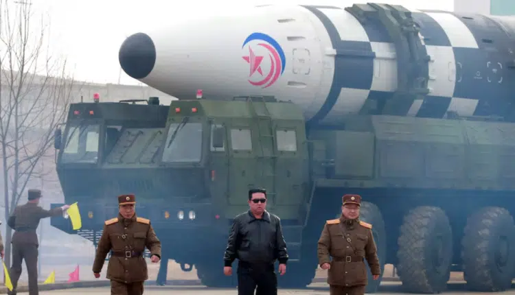 Kim Jong Un Korea Północna rakieta