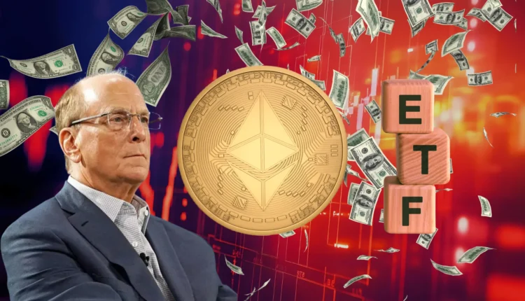 Ethereum ETF traci ponad 400 mln USD. BlackRock liderem strat. Kurs ETH zaczyna pękać