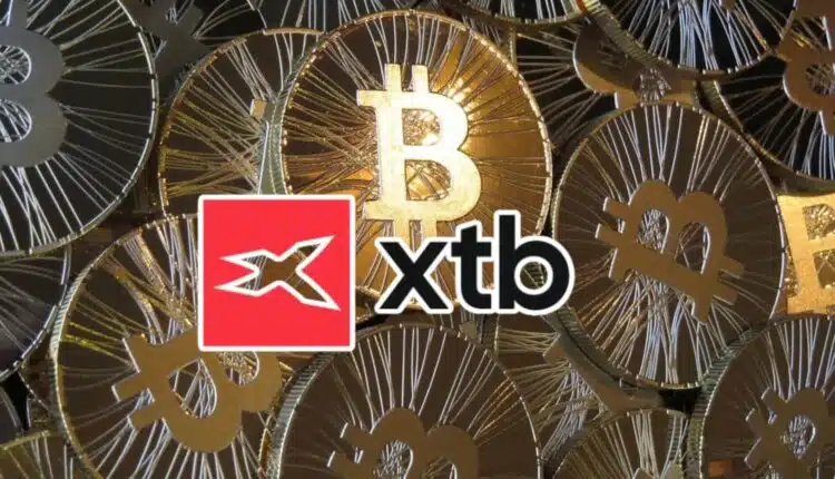 bitcoiny, logo xtb